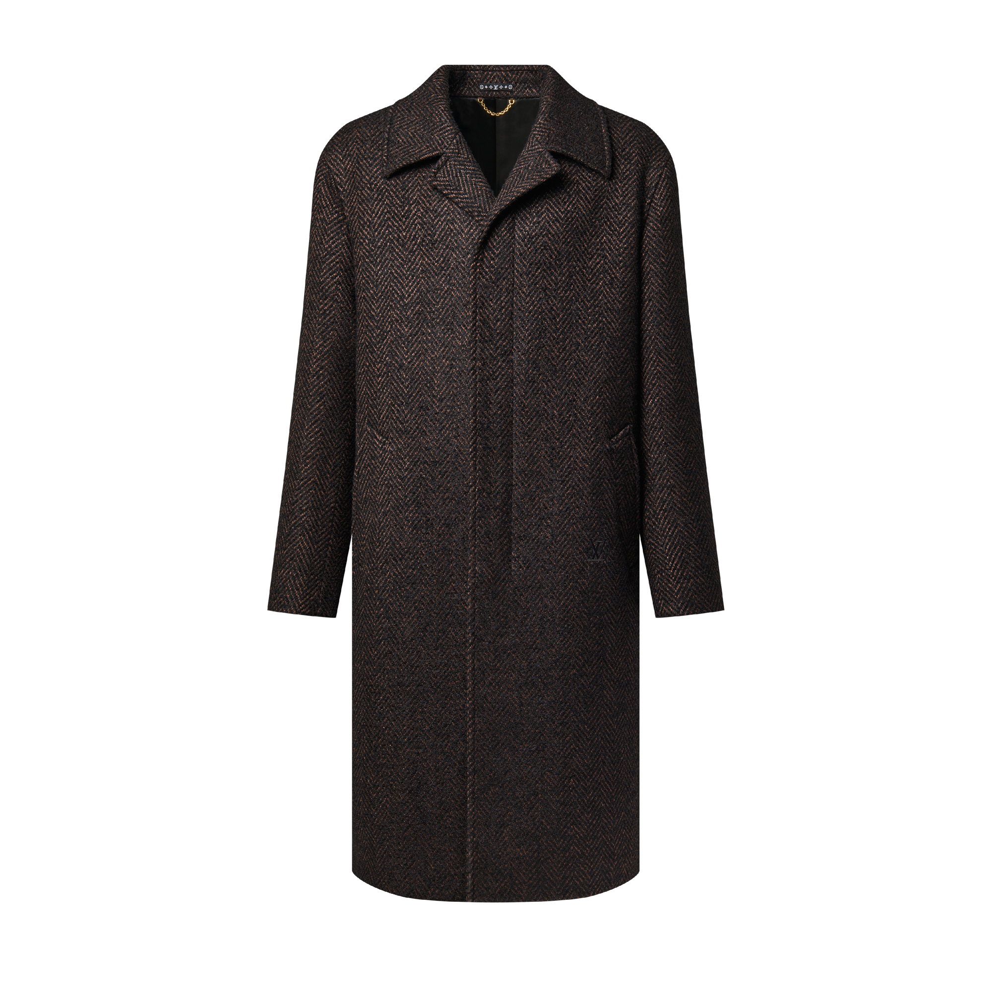 Herringbone Relaxed Coat - Ready to Wear | LOUIS VUITTON